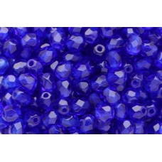 4mm FP Round Dark Sapphire 50pcs